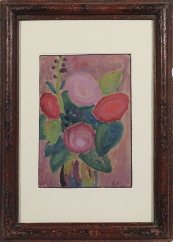 Alexej von Jawlensky - Blumenstrauss in Vase - Frame image