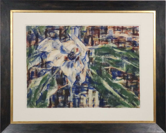 Christian Rohlfs - Blaue Magnolie - Frame image