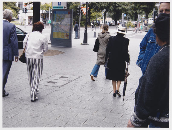 Thomas Struth - Obdachlose fotografieren Passanten - 