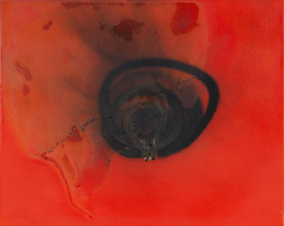 Otto Piene - Dark green eye