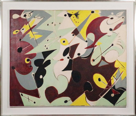 Ernst Wilhelm Nay - Irisches Märchen - Frame image