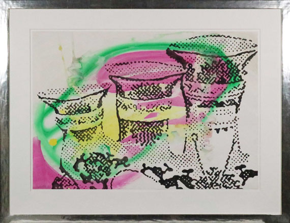 Sigmar Polke - Ohne Titel - Frame image