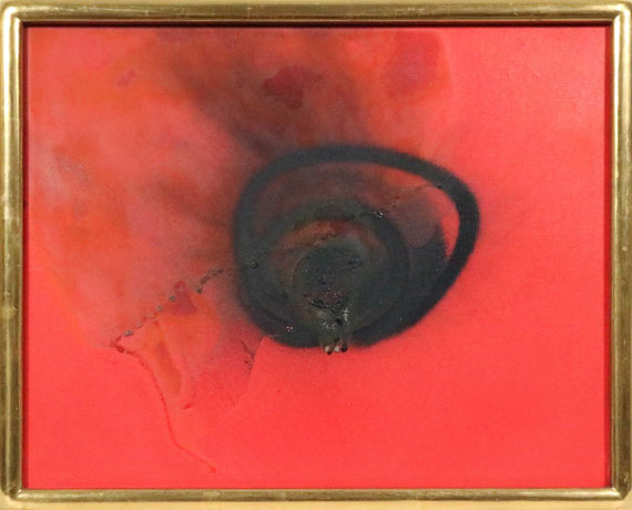 Otto Piene - Dark green eye - Frame image