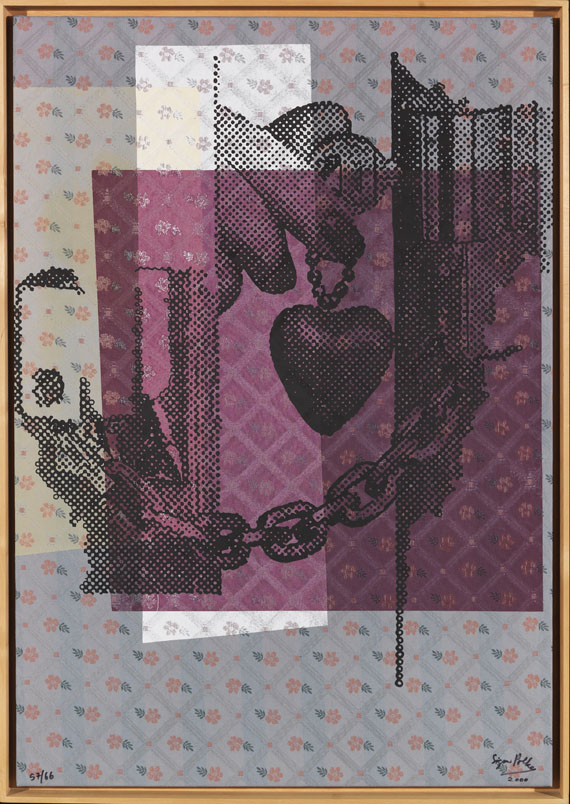 Sigmar Polke - S.H. - oder die Liebe zum Stoff - Frame image