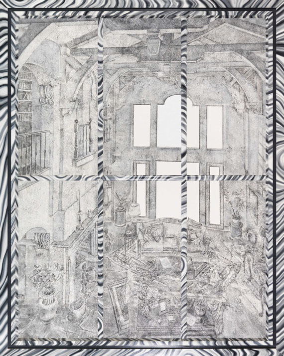 Richard Artschwager - Grotto of Altamirada - Frame image