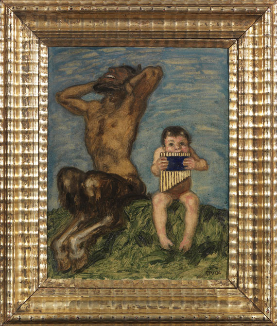 Franz von Stuck - Dissonanz - Frame image