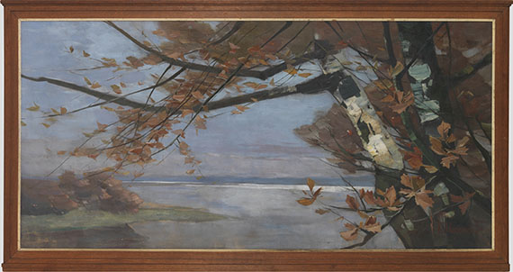 Karl Hagemeister - Herbst III - Frame image