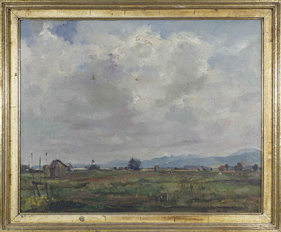 Hiasl Maier-Erding - Moosstimmung am Chiemsee - Frame image