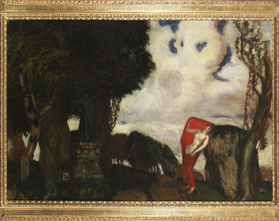 Franz von Stuck - Iphigenie auf Tauris - Frame image