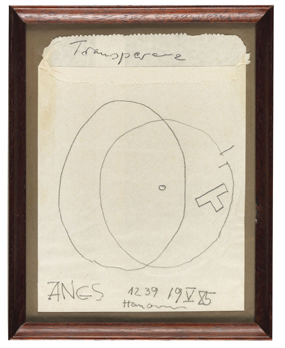 Herbert Zangs - 3 Bll. Transparenz - 
