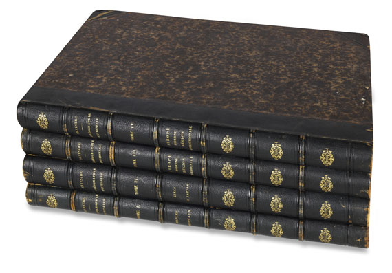 Joseph Balthazar Silvestre - Paléographie universelle. 1841. 4 Bde. - 