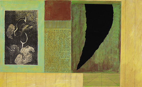 Barbara Fahrner - Borges, Die Rose. 2001. - 