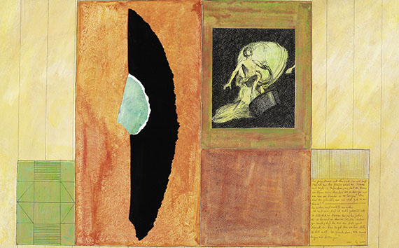 Barbara Fahrner - Borges, Die Rose. 2001. - 