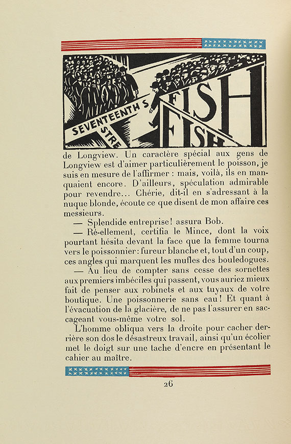 Frans Masereel - Durtain, Découverte de Longview. 1927 - 