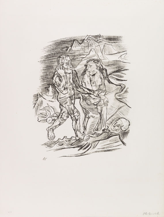 Oskar Kokoschka - O Ewigkeit, Du Donnerwort ("Bachkantate")