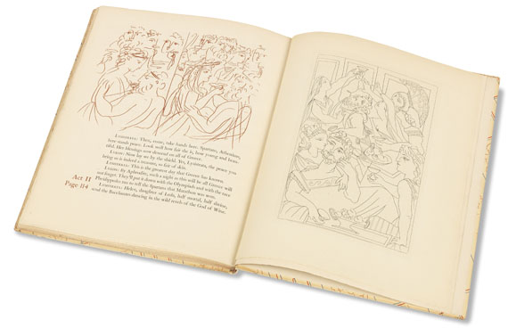 Pablo Picasso - Aristophanes, Lysistrata - 