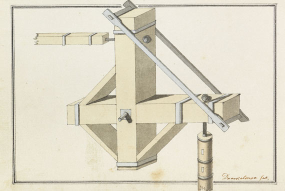  Novalis - Stammbuch aus Freiberg mit Eintragung von Novalis. 1798-1811. - 