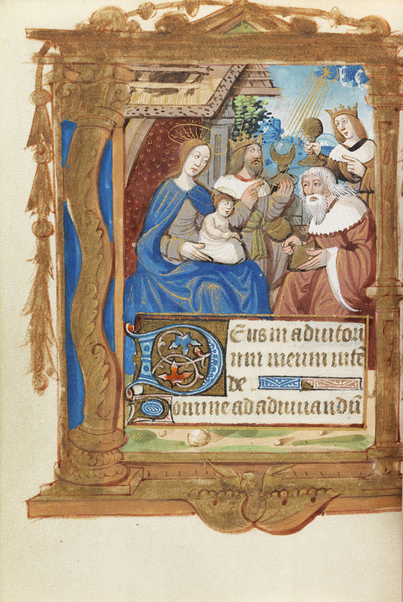   - Französisches Stundenbuch, um 1490-1500 - 