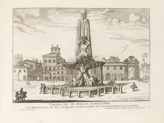Giovanni Battista Falda - Le Fontana di Roma