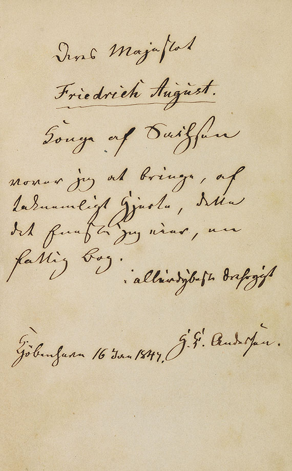 Hans Christian Andersen - Werke. 30 Tle. in 10 Bdn. - 