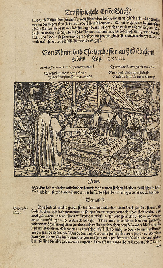 Francesco Petrarca - Hüff, Trost und Rath in allen Anligen. 1572.