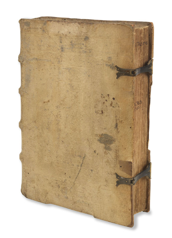 Ambrosius Theodosius Macrobius - In somnium, 1526.  - Vorgeb.: Tacitus, Historia Augusta actionum. 1519. - 