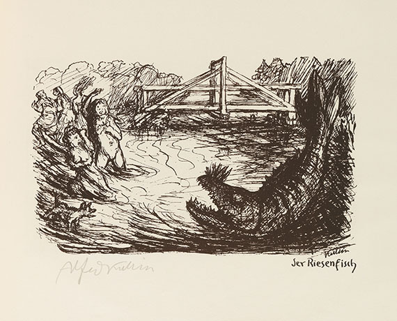 Alfred Kubin - Phantasien im Böhmerwald. Ex. der VA. - 