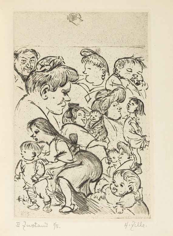 Heinrich Zille - Die Zeichner des Volks. Käthe Kollwitz. - 