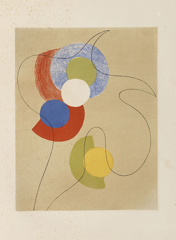 Hans (Jean) Arp - Album Arp, Delaunay u. a. - 