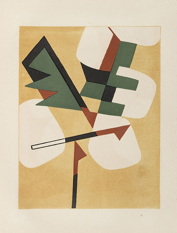 Hans (Jean) Arp - Album Arp, Delaunay u. a. - 