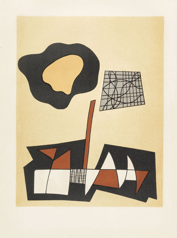 Hans (Jean) Arp - Album Arp, Delaunay u. a.