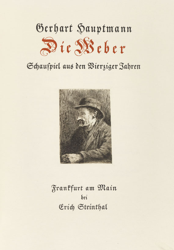 Gerhart Hauptmann - Die Weber