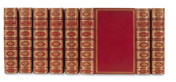 Jean Baptiste Poquelin Molière - Oeuvres. 8 Bde. - 
