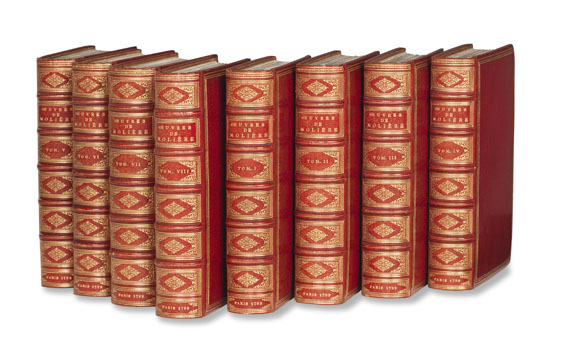Jean Baptiste Poquelin Molière - Oeuvres. 8 Bde. - 