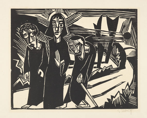 Karl Schmidt-Rottluff - 10 Bll. Holzschnitte