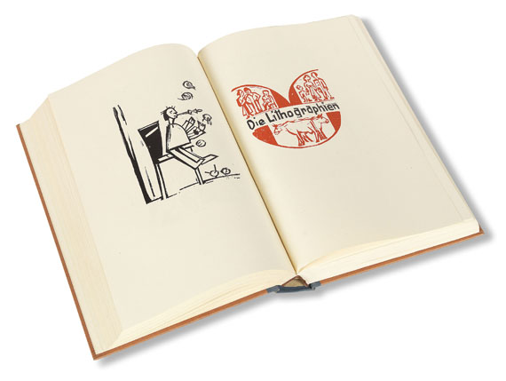 Gustav Schiefler - Die Graphik Ernst Ludwig Kirchners. 2 Bde. - 
