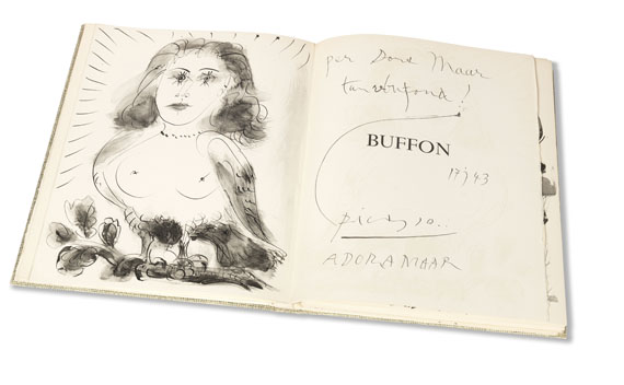 Pablo Picasso - 40 dessins en marge du Buffon - 