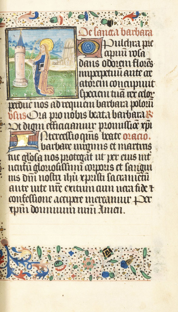  Manuskripte - Stundenbuch. Südl. Niederlande, um 1450 - 