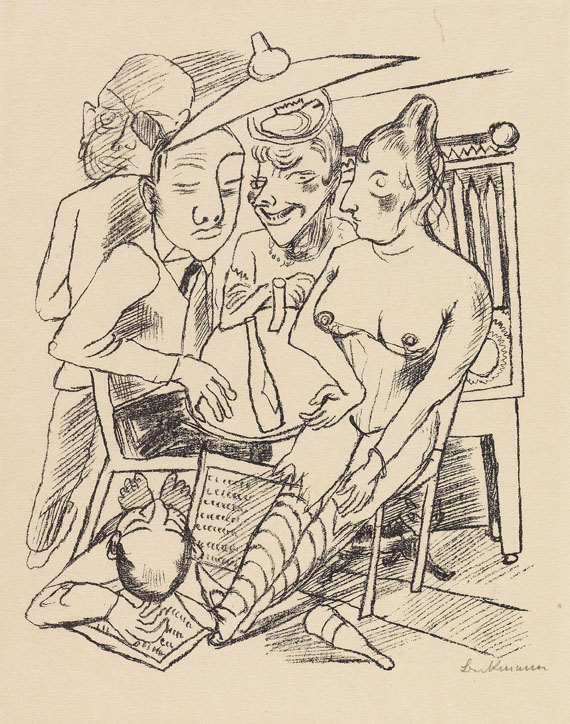 Max Beckmann - Stadtnacht - 