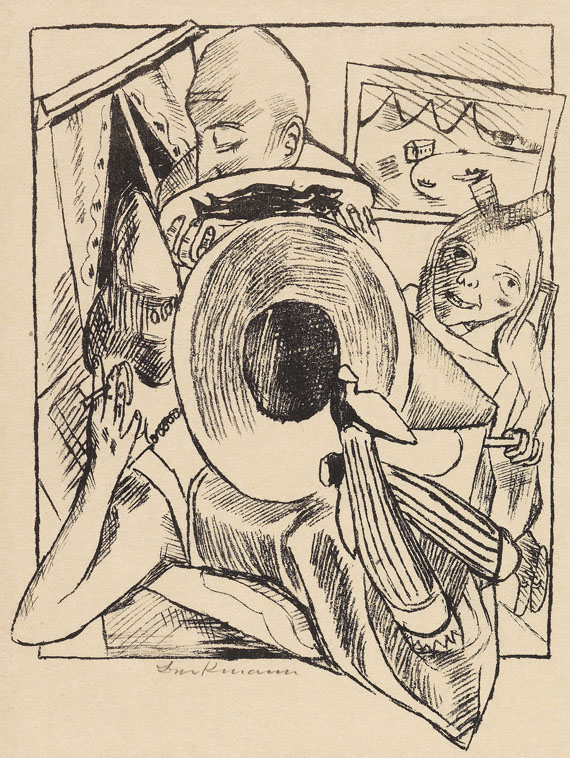 Max Beckmann - Stadtnacht