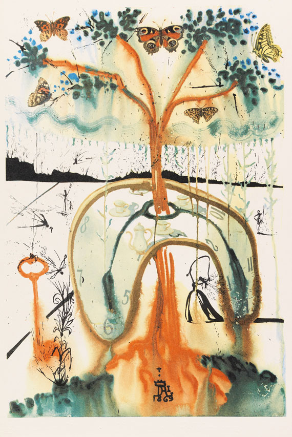 Salvador Dalí - Alice’s Adventures in Wonderland - 