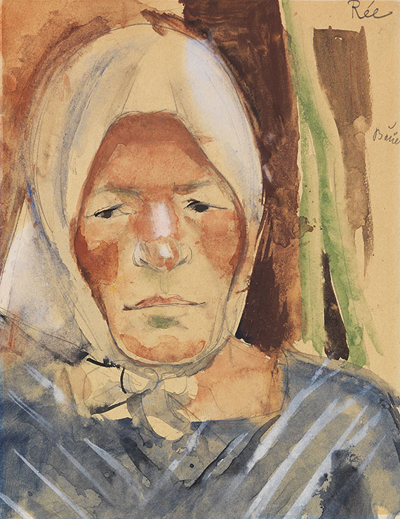 Anita Rée - Porträt einer Bäuerin