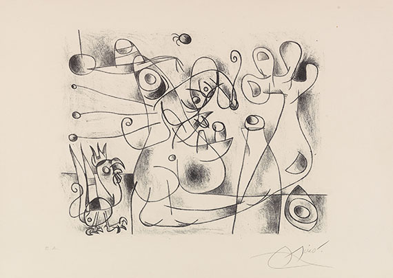 Joan Miró - Aus: Ubu Roi