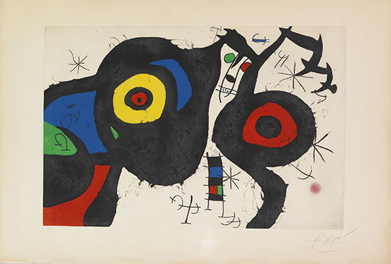 Joan Miró - Les Deux Amis