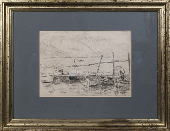 Hermann Max Pechstein - Genfer See - Frame image