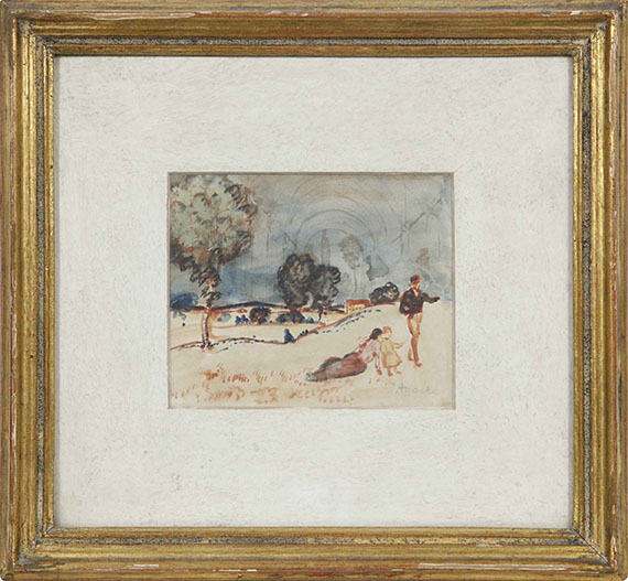 August Macke - Landpartie - Frame image