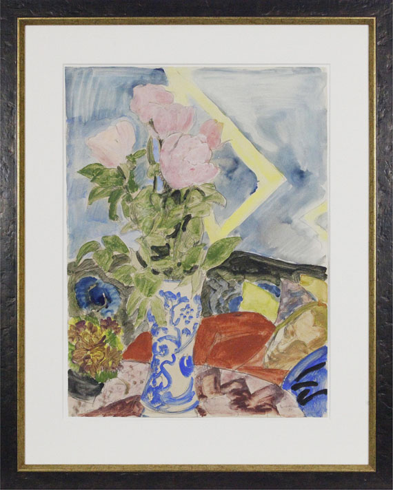 Erich Heckel - Rosen - Frame image