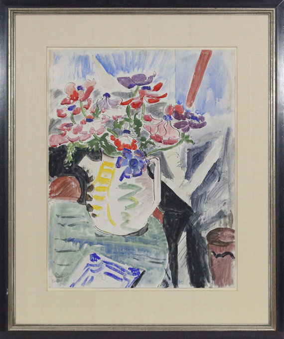 Erich Heckel - Anemonen - Frame image