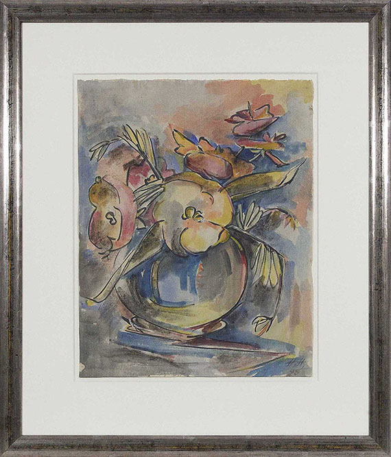 Hannah Höch - Begonien im Ingwertopf - Frame image