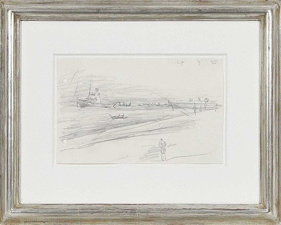 Lyonel Feininger - Hochseeschlepper - Frame image